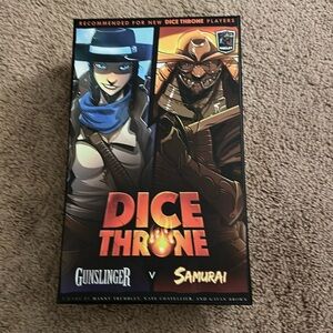 DICE THRONE Gunslinger v Samurai